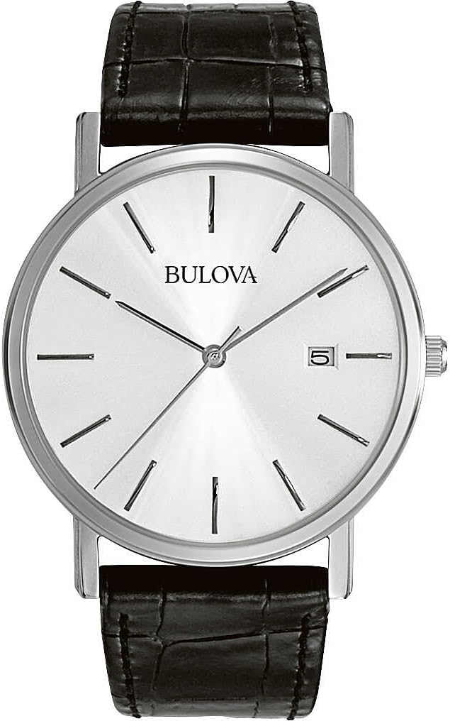 Bulova Men's 96B104 Stainless Steel Dress Watch