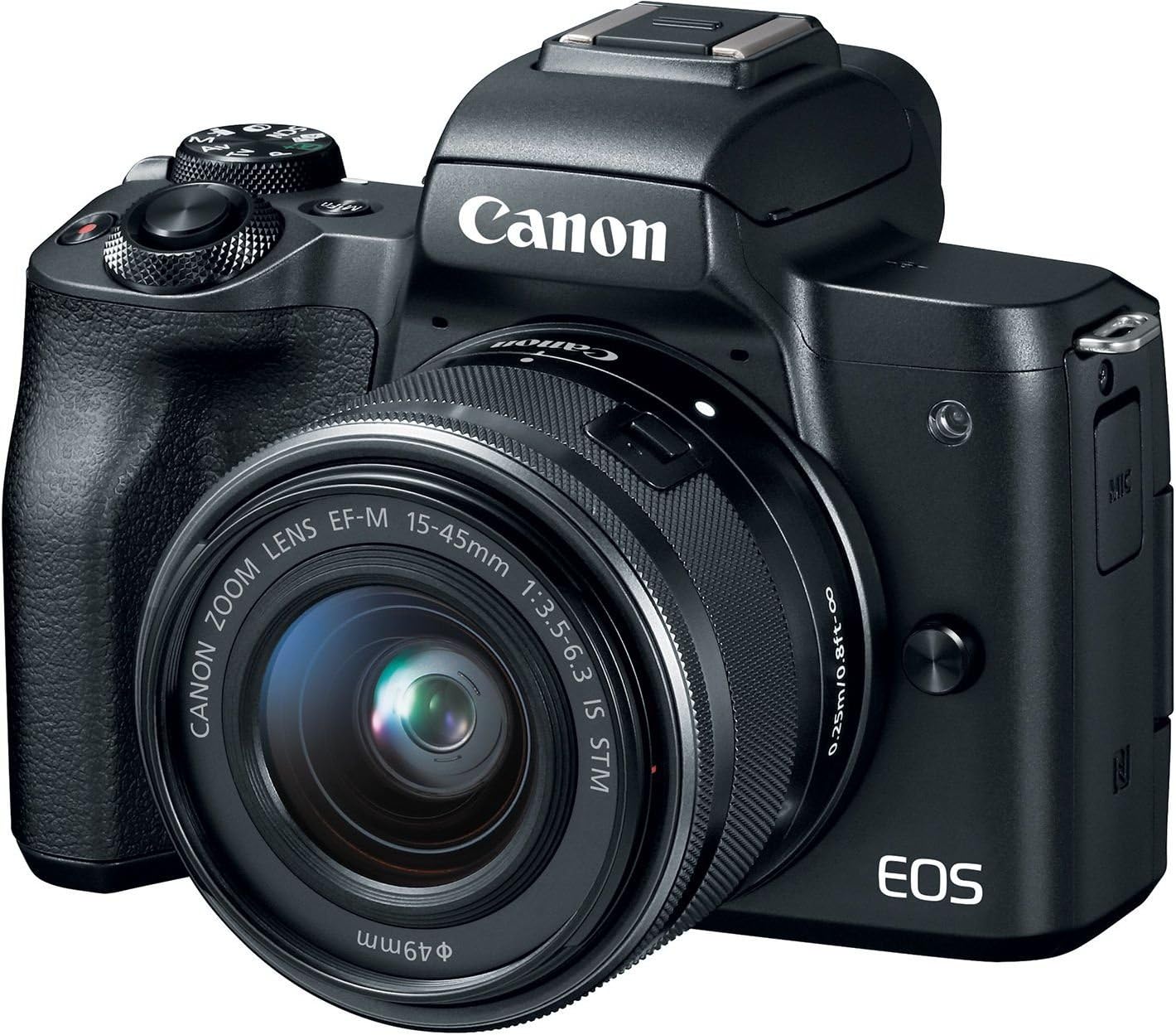Canon EOS M50 Mirrorless Camera Kit w/ EF-M15-45mm Lens