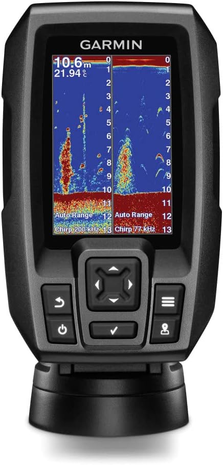 Garmin Striker 4 with Transducer, 3.5" GPS Fishfinder