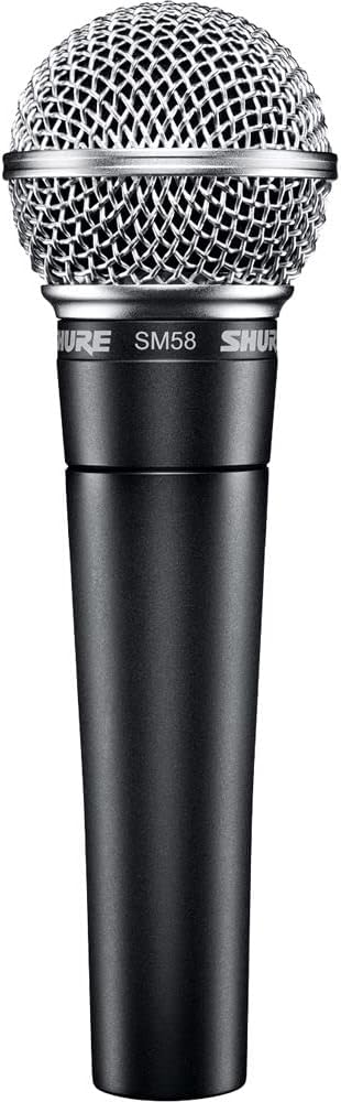 Shure SM58-LC Cardioid Dynamic Vocal Microphone