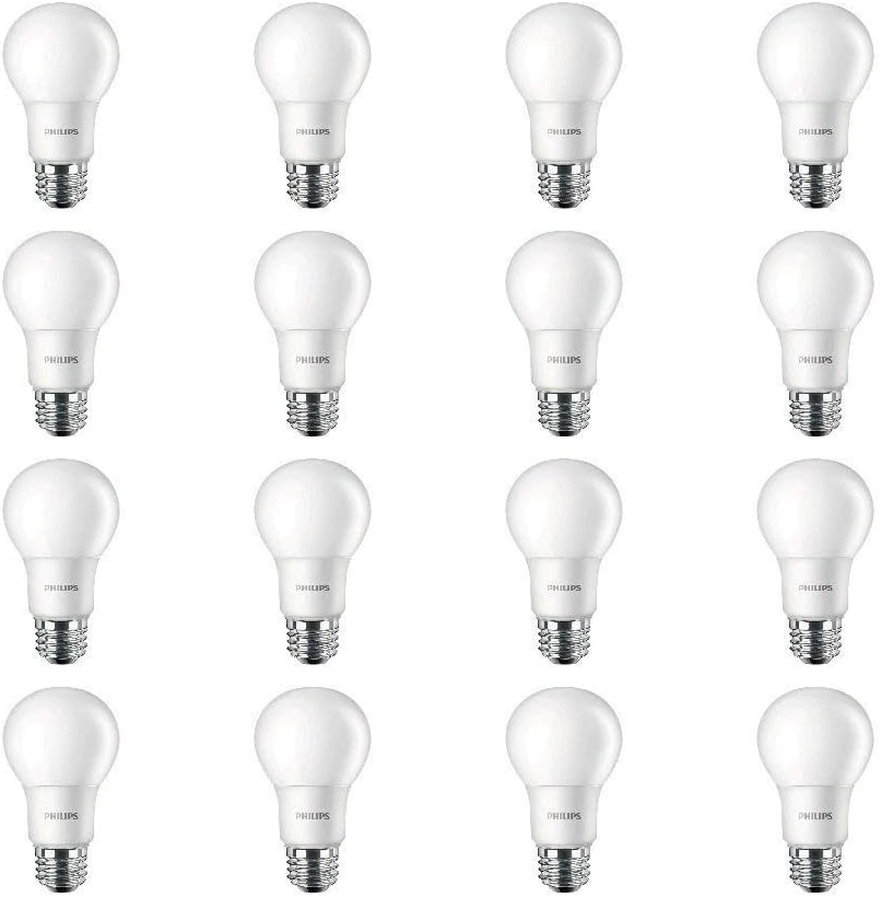 Philips LED Non-Dimmable A19 Frosted Light Bulb