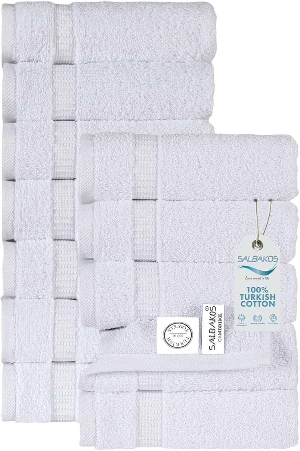 SALBAKOS Turkish Cotton Hand Towels
