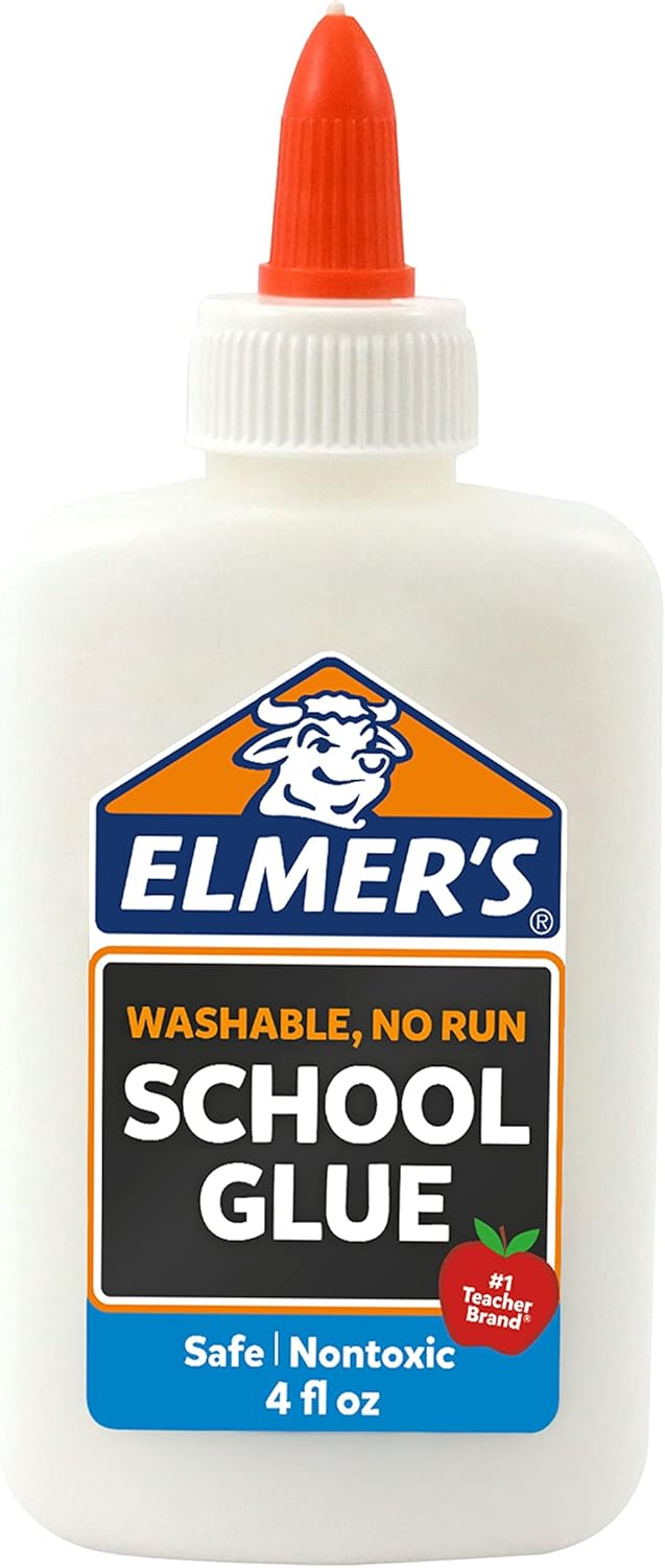 Elmer's Liquid School Glue, Washable, Pack of 12
