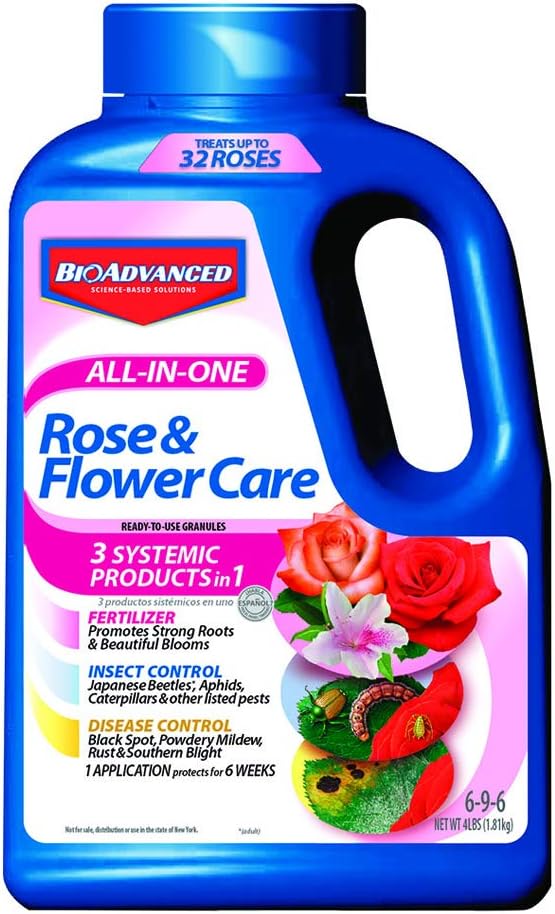 Bayer Advanced 701110A All in One Rose and Flower Care Granules