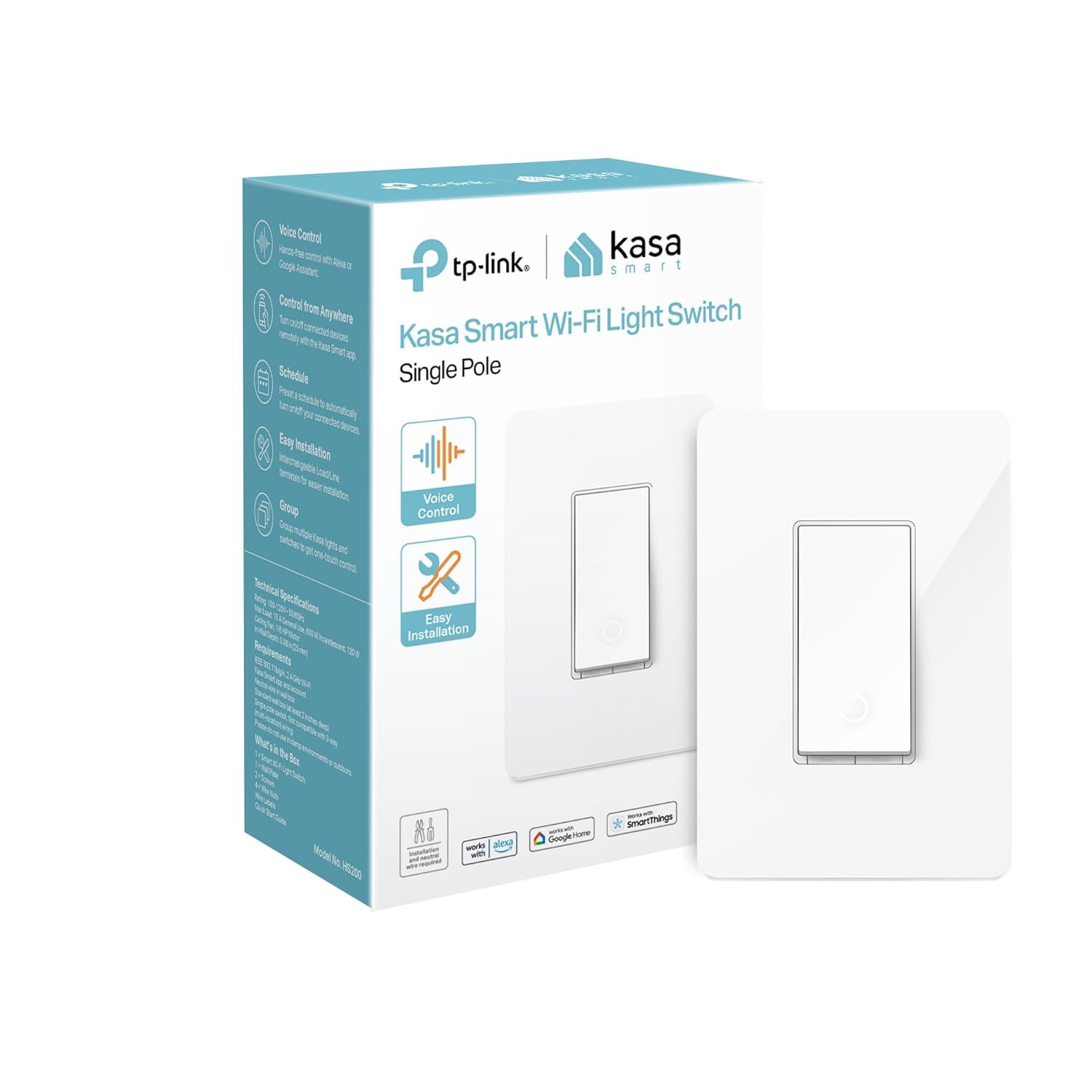 Kasa Smart HS200 Light Switch by TP-Link