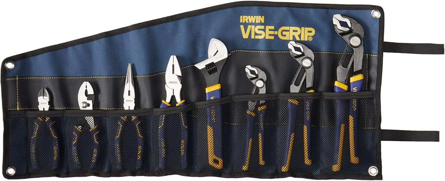 IRWIN VISE-GRIP GrooveLock Pliers Set, 8-Piece (2078712)