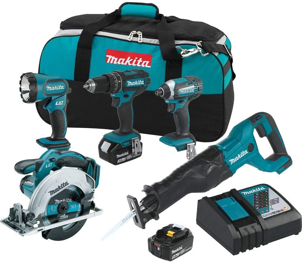 Makita XAG04Z 18V LXT Lithium-Ion Brushless Cordless 4-1/2” / 5" Cut-Off/Angle Grinder