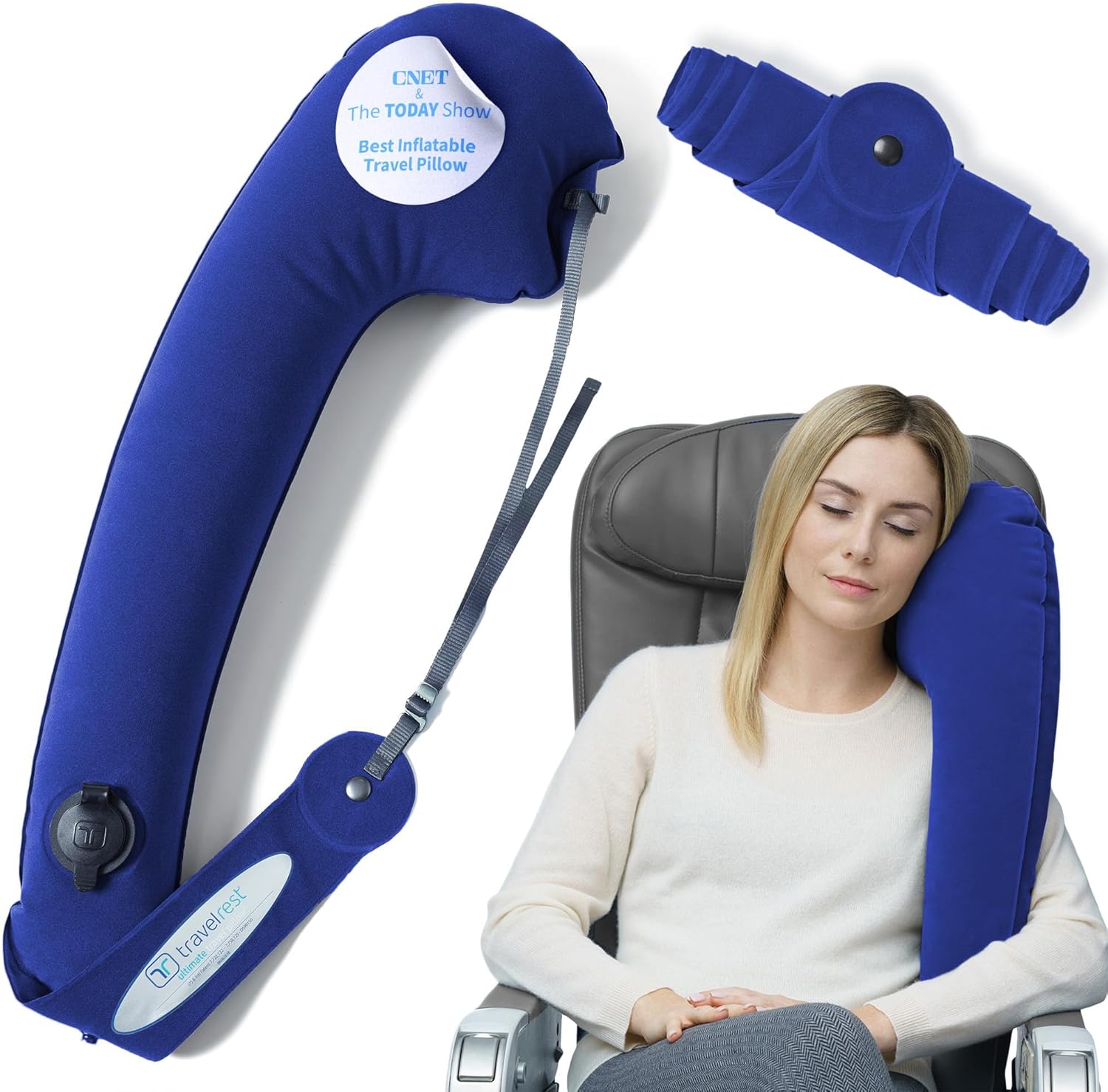 Travelrest Ultimate Travel Pillow & Neck Pillow