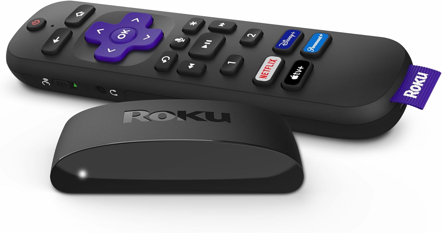 Roku Express | HD Streaming Media Player with High Speed HDMI Cable and Simple Remote