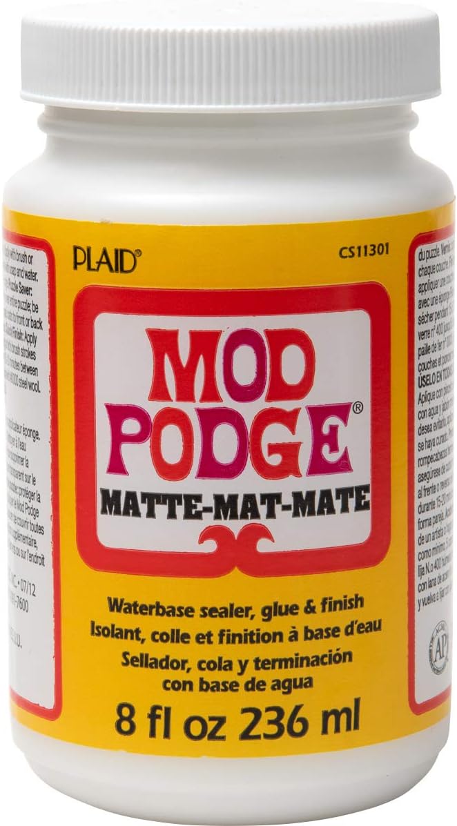 Mod Podge CS11303 Waterbase Sealer, Glue and Finish, Matte