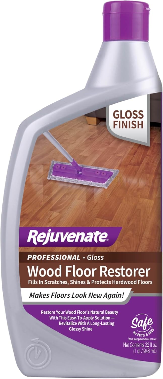 Rejuvenate High Performance All-Floors and Hardwood No Bucket Needed Floor Cleaner