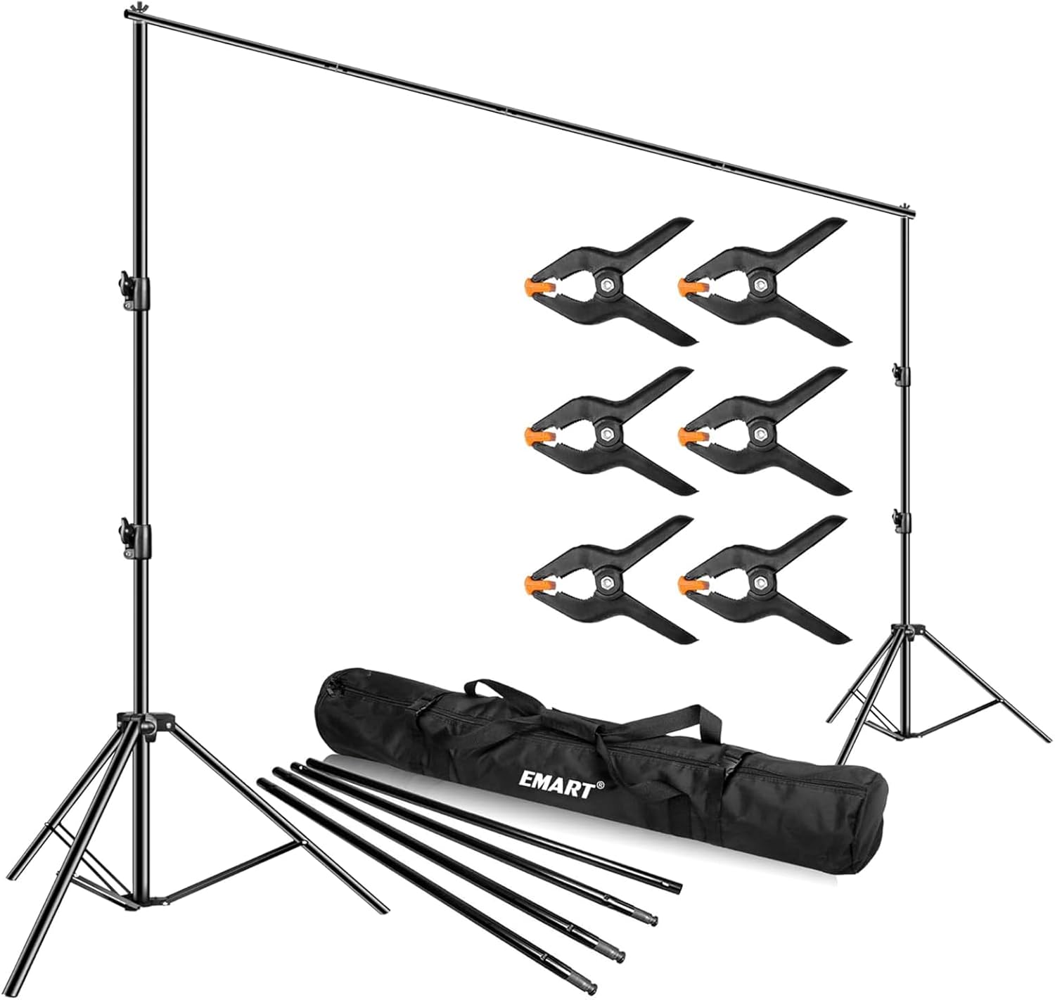 Emart Light Stand, 6.2ft Photography Stands for Photo Studio