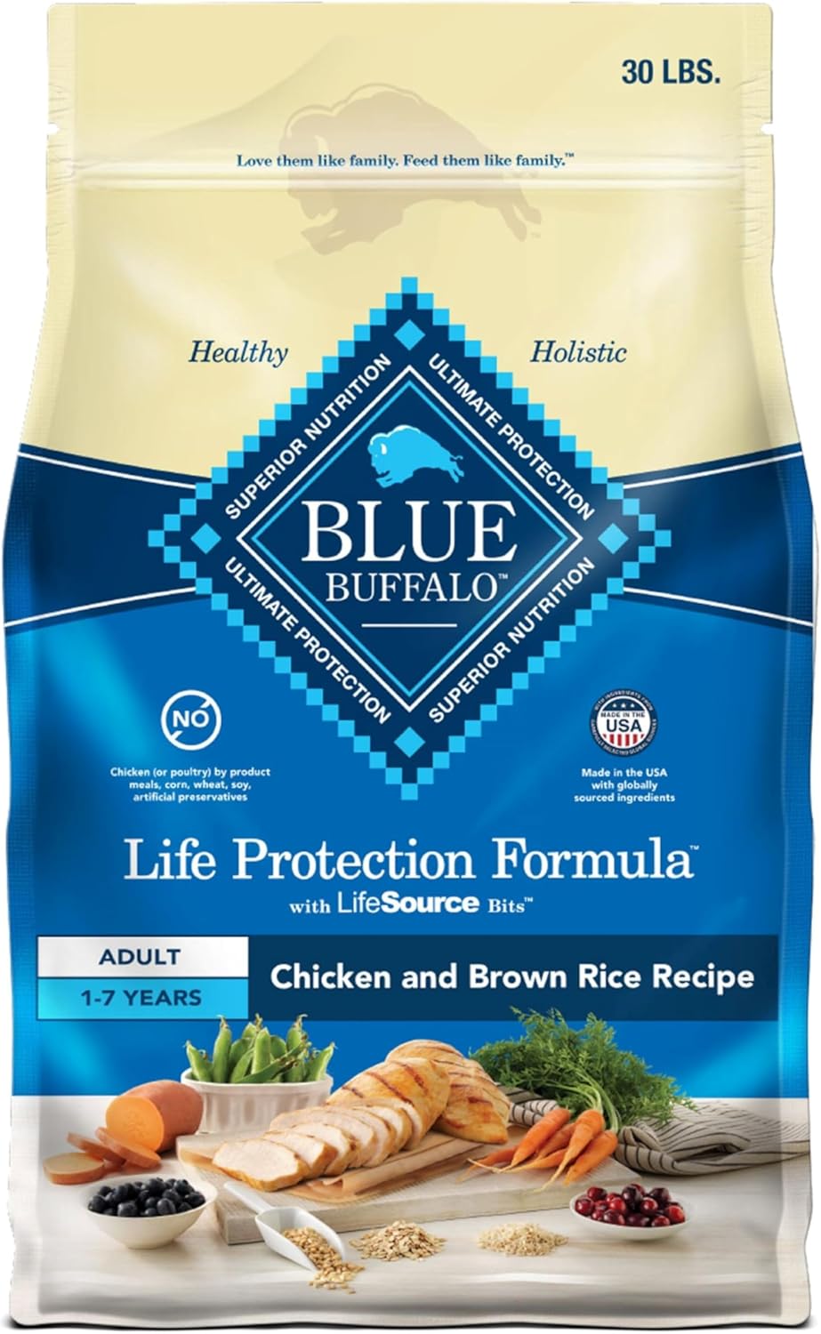 Blue Buffalo Life Protection Formula Natural Adult Dry Dog Food