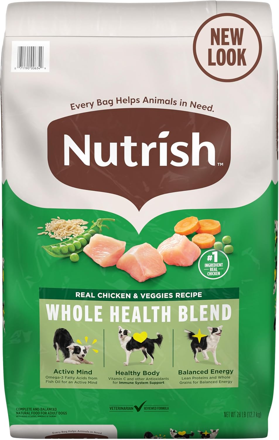 Rachael Ray Nutrish Super Premium Dry Dog Food, Chicken & Veggies Recipe