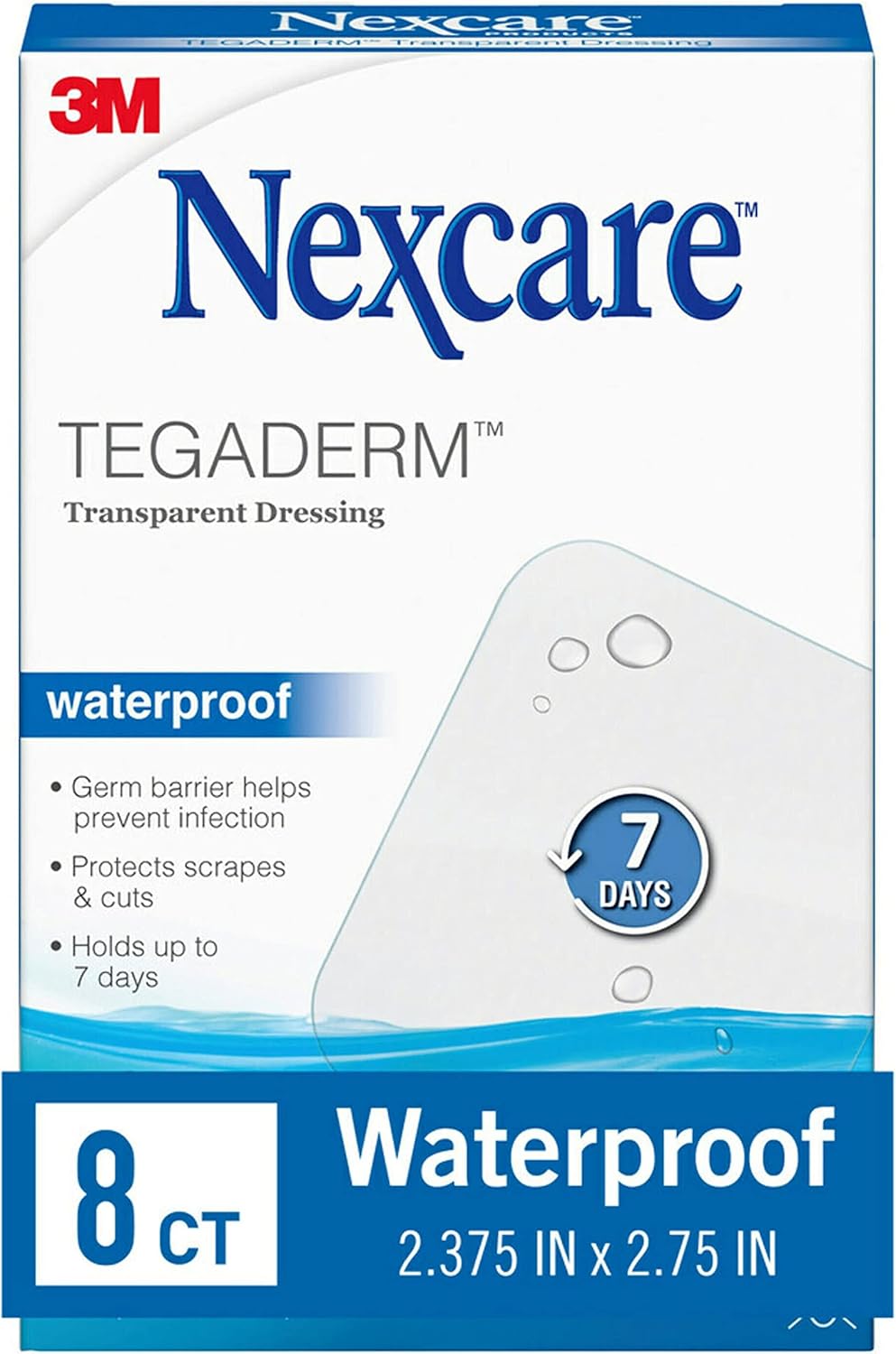 Nexcare Waterproof Bandages, Superior Protection