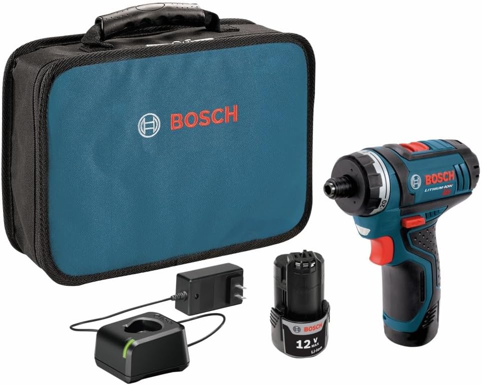 Bosch Power Tools Drill Kit - PS31-2A - 12V, 3/8 Inch, Two Speed Driver, Cordless Drill Set