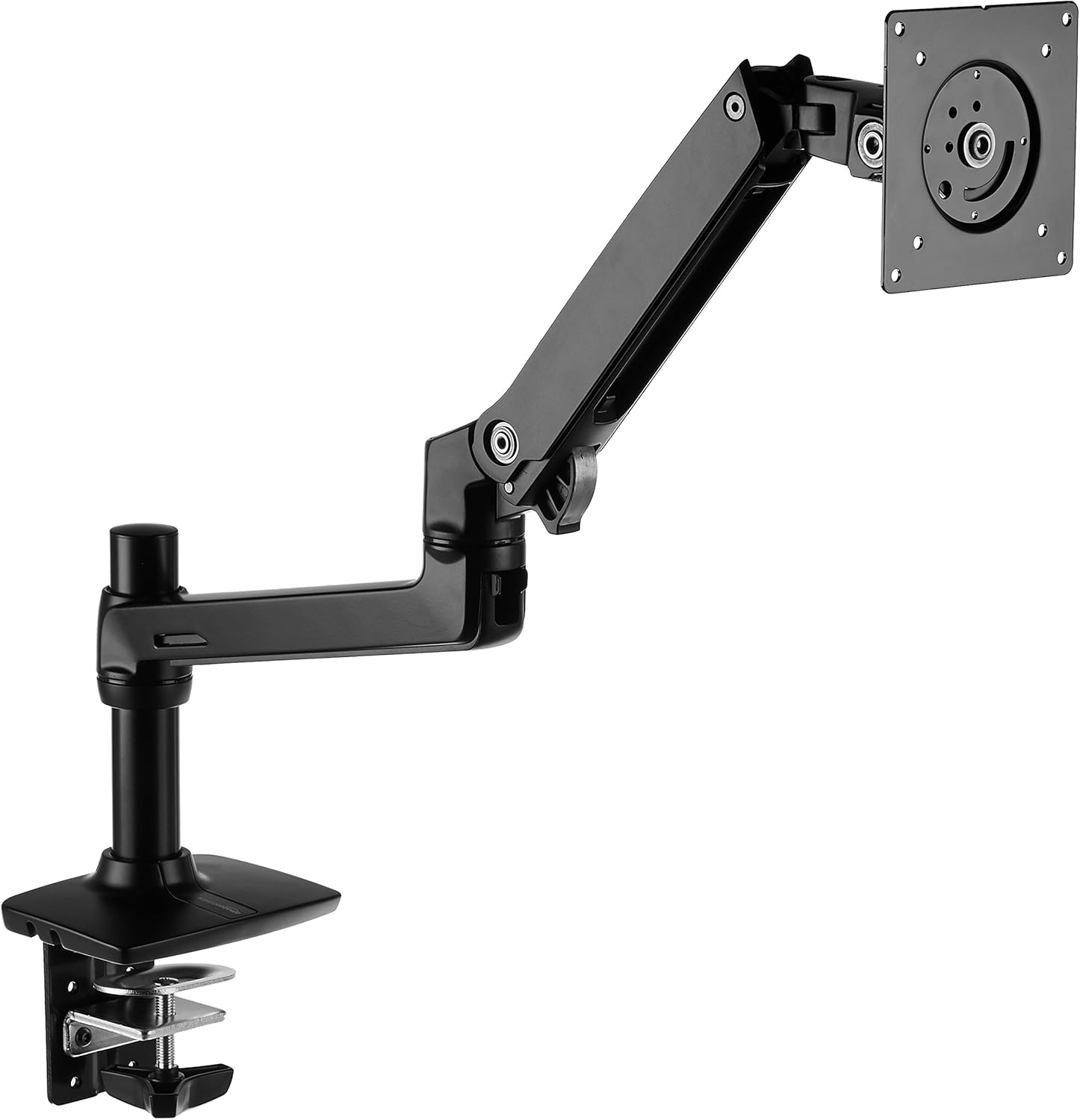 AmazonBasics Premium Single Monitor Stand - Lift Engine Arm Mount
