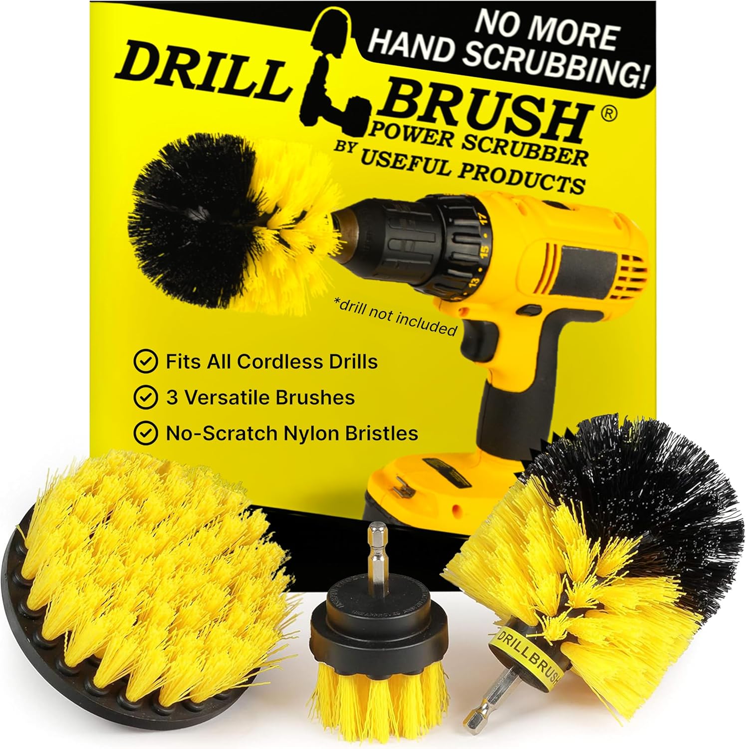 Drillbrush Power Scrubber Cleaning Kit