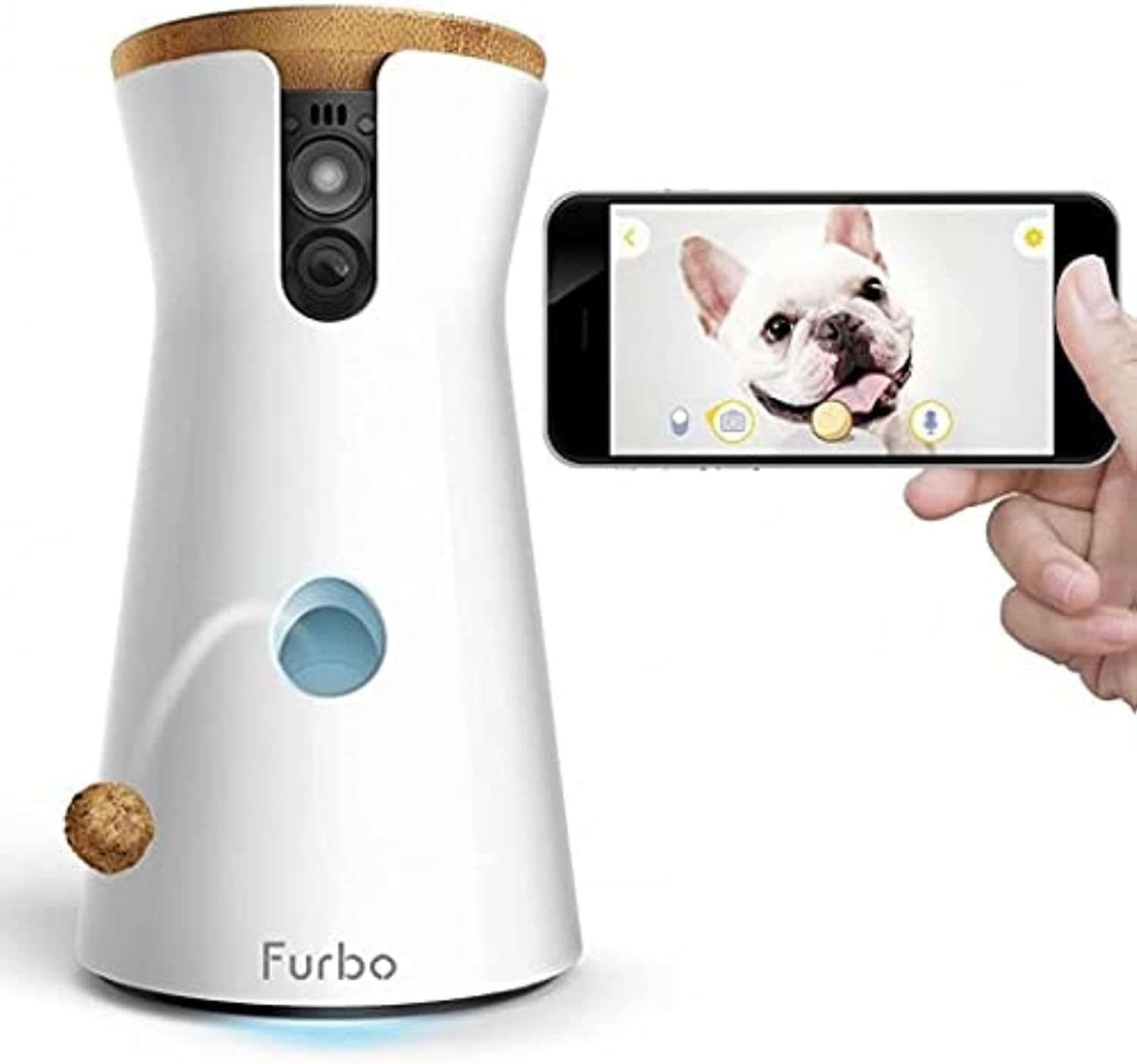 Furbo Dog Camera: Treat Tossing, Full HD Wifi Pet Camera and 2-Way Audio