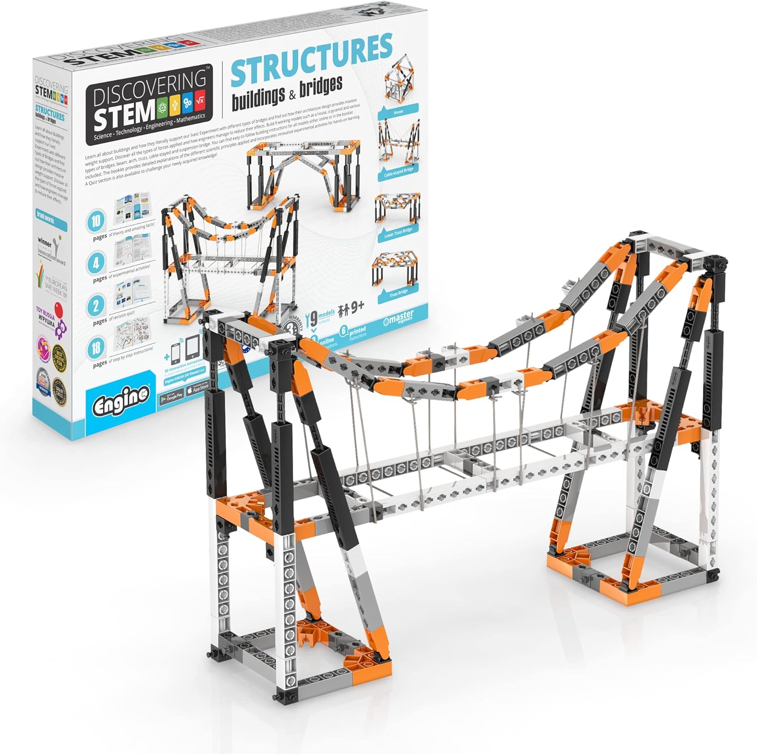 Engino Discovering STEM Structures Constructions & Bridges