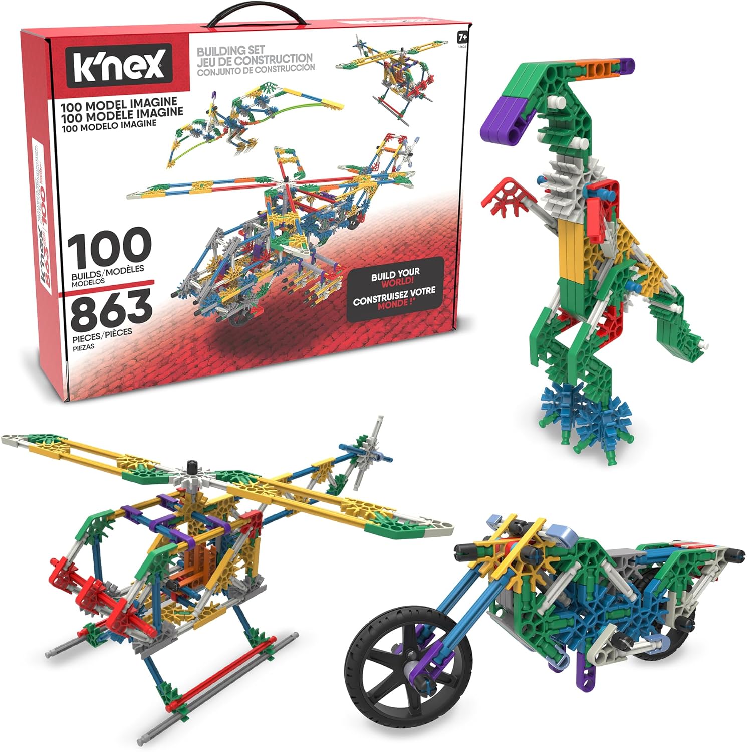 K'NEX 100 Model Building Set