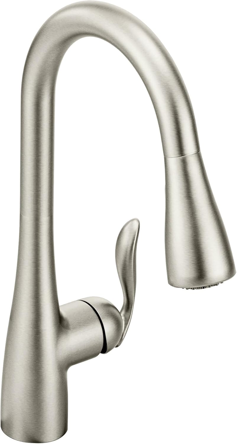 Moen T6905BN Voss Two-Handle Wall Mount Bathroom Faucet