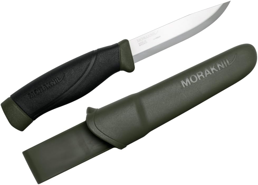 Morakniv Companion Heavy Duty Knife with Carbon Steel Blade