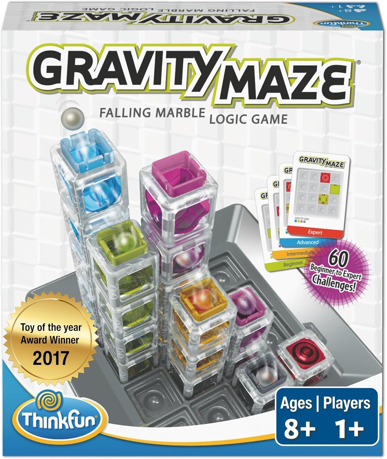 ThinkFun Gravity Maze Marble Run Brain Game