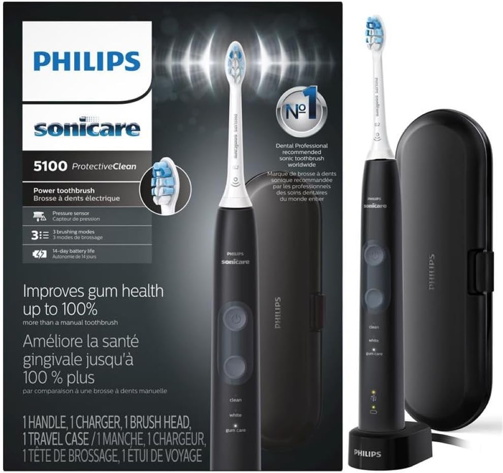 Philips Sonicare ProtectiveClean 6100 Rechargeable Electric Toothbrush