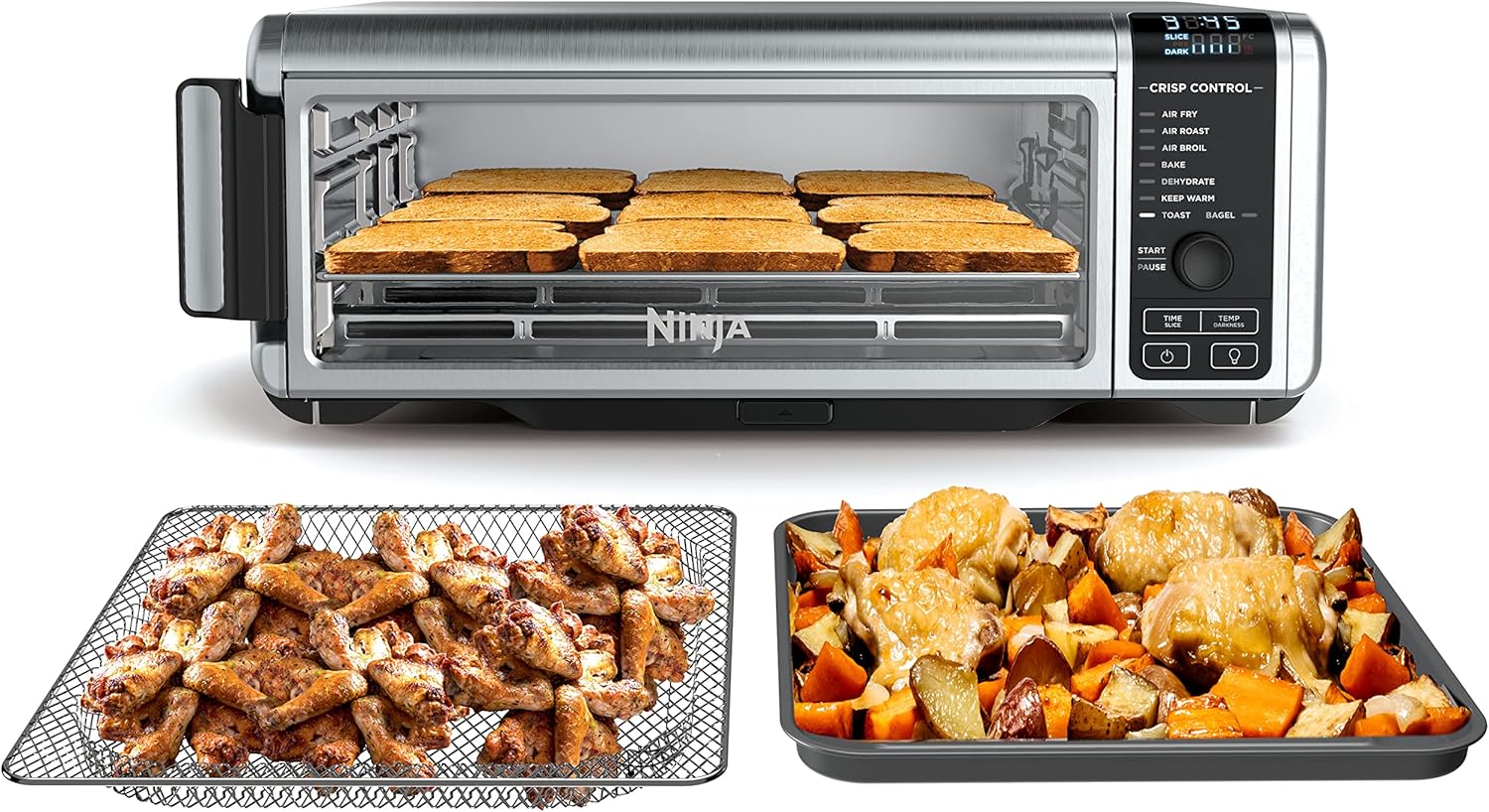 Ninja Foodi Digital Fry, Convection Oven, Toaster, Air Fryer