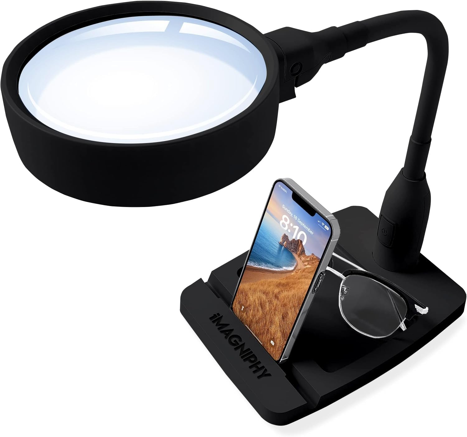 iMagniphy LED Illuminated Magnifying Glass Set