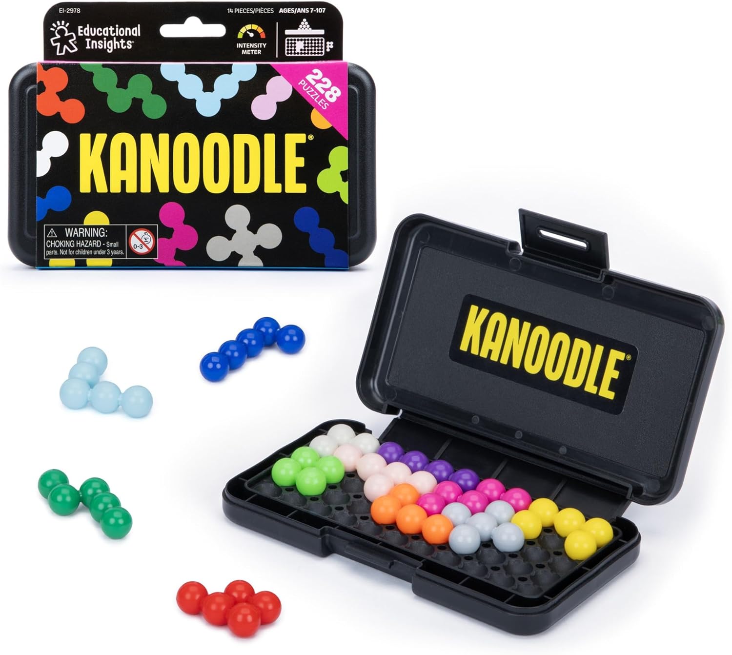 Educational Insights Kanoodle Brain Twisting 3-D Puzzle Game