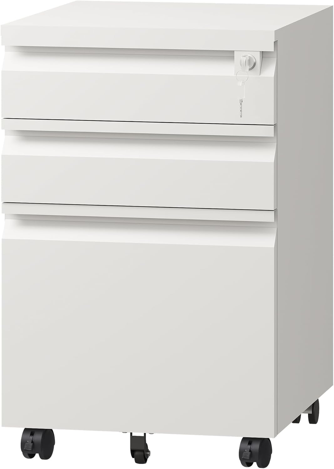 DEVAISE 3-Drawer Mobile File Cabinet