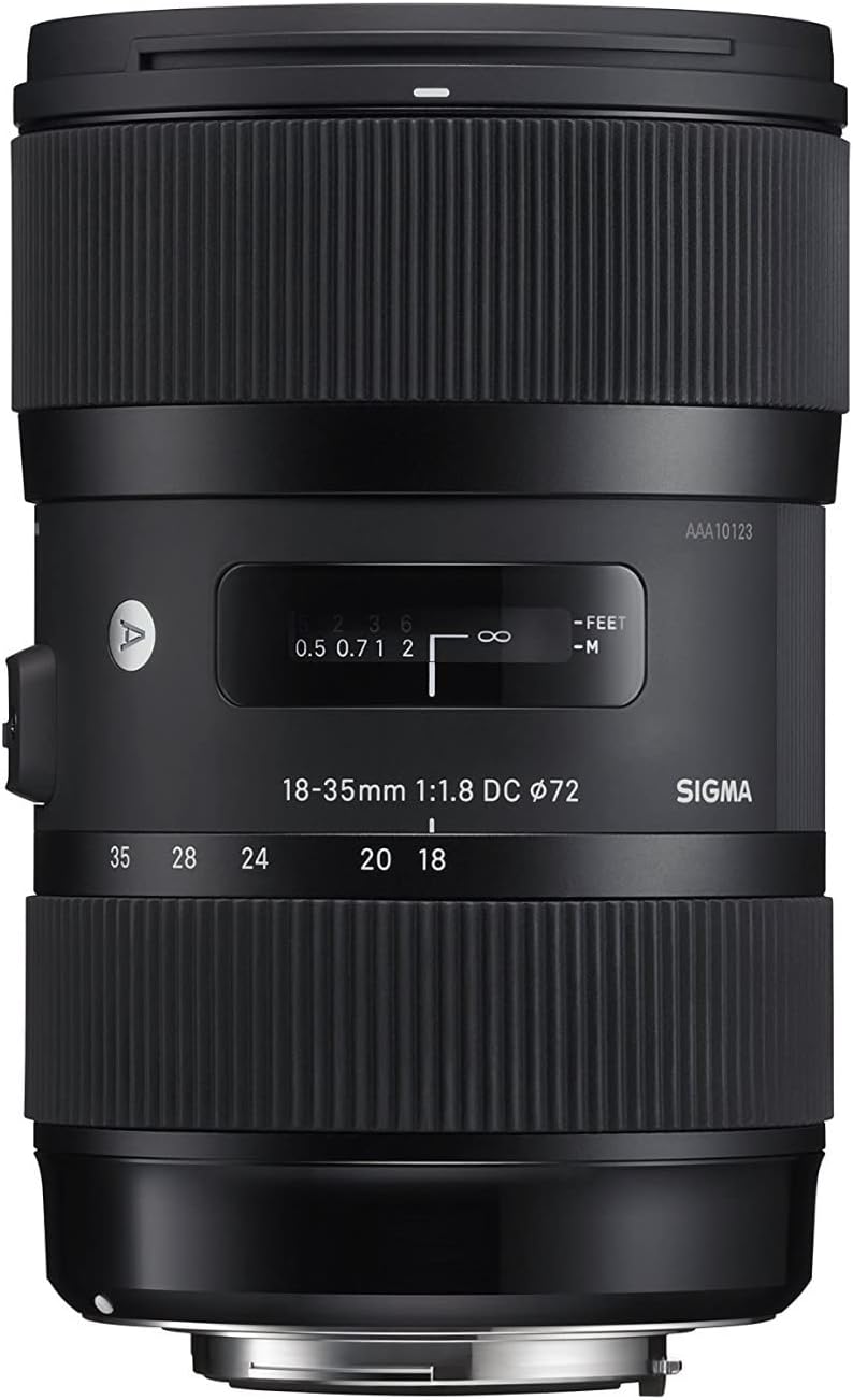 Sigma 18-35mm F1.8 Art DC HSM Lens for Canon