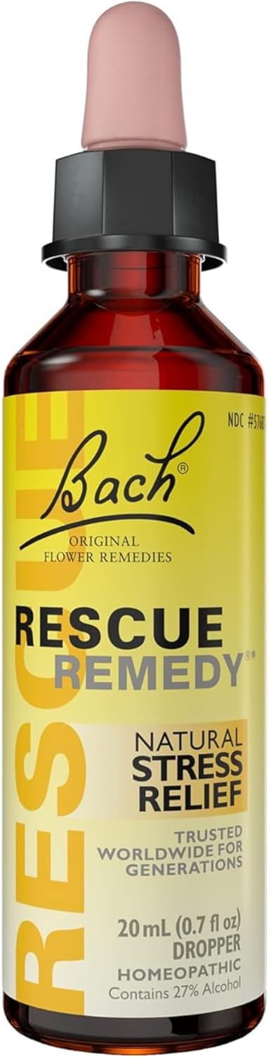 Bach Rescue Remedy Natural Stress Relief Drops