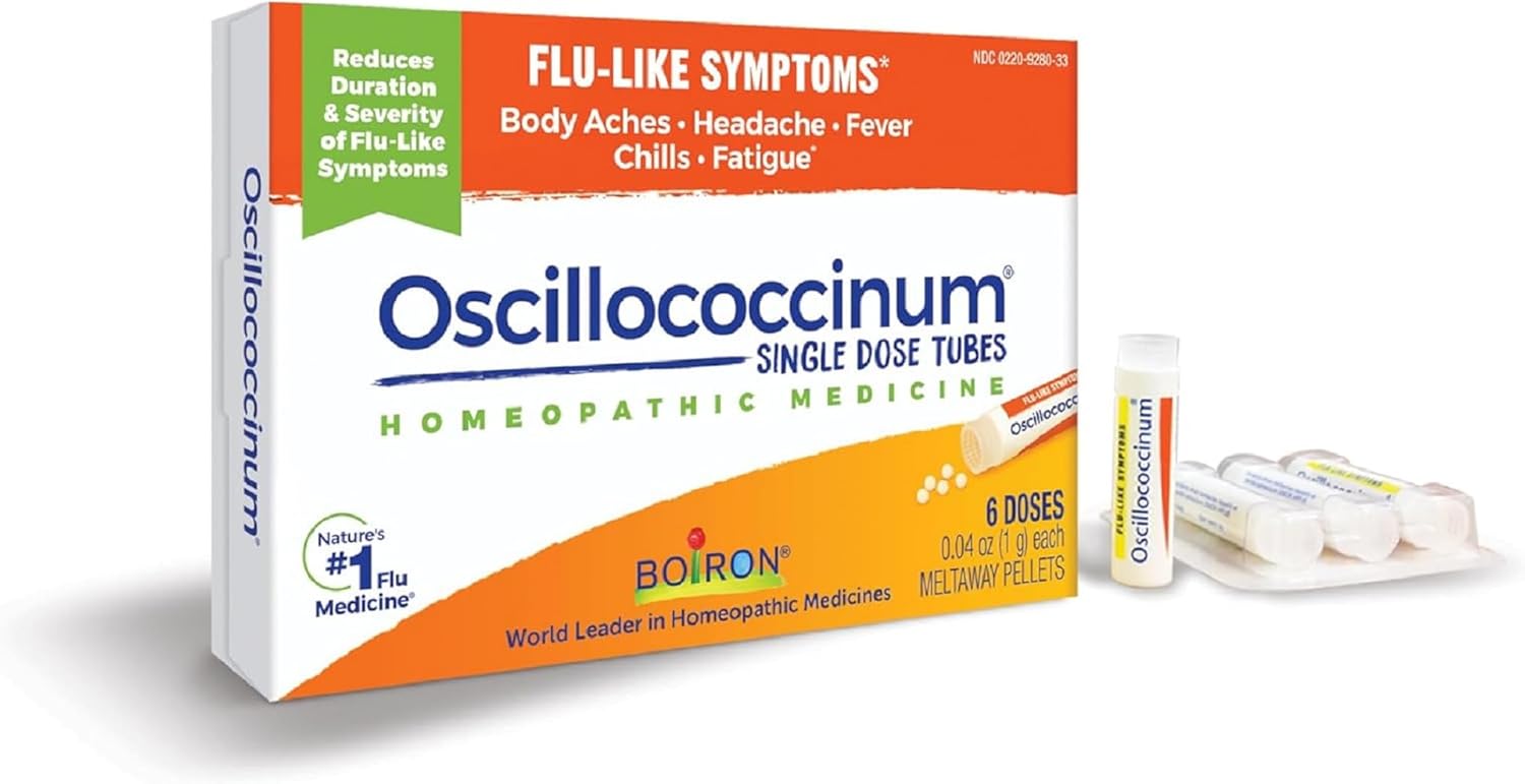 Boiron Oscillococcinum Homeopathic Medicine for Flu-Like Symptoms