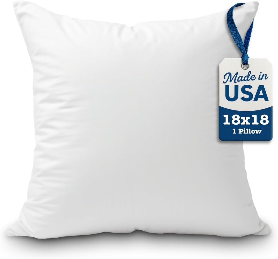 Foamily Premium Hypoallergenic Stuffer Pillow Insert Sham