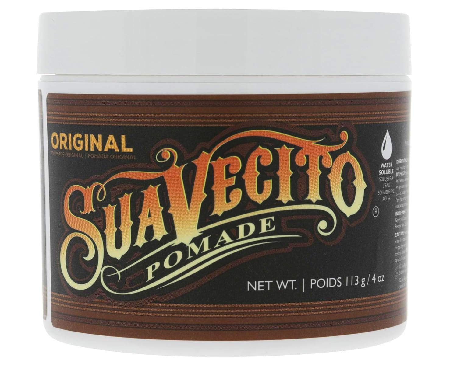 Suavecito Pomade Firme (Strong) Hold