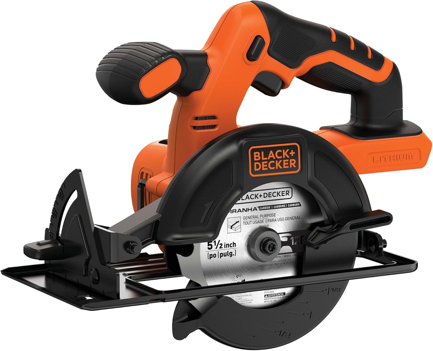 BLACK+DECKER 20V MAX 5-1/2-Inch Circular Saw (BDCCS20C)