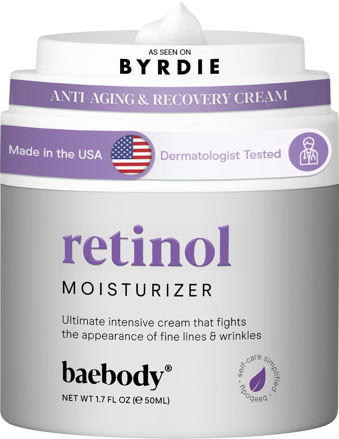Baebody Retinol Moisturizer Cream