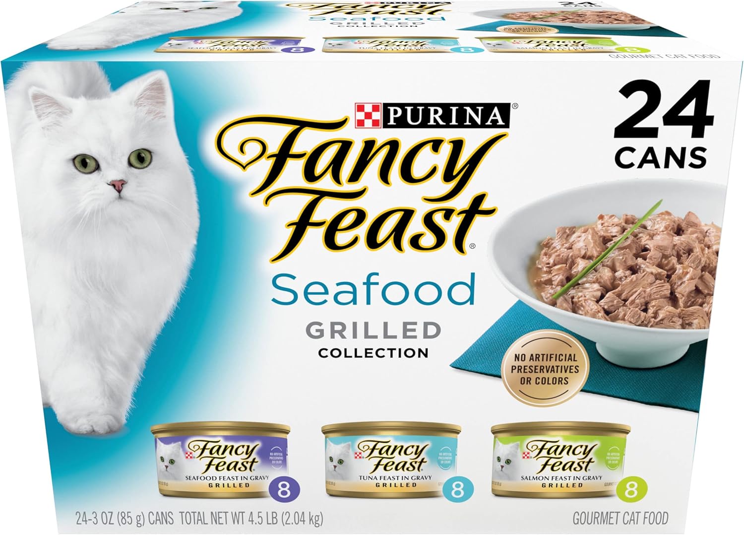 Purina Fancy Feast Gravy Wet Cat Food Variety Pack