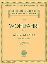 Wohlfahrt Sixty Studies Violin Solo