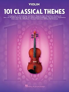 101 Classical Themes Violin Folio
