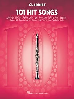 101 Hit Songs Clarinet Songbook