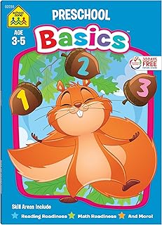 Preschool Basics Educational Workbook