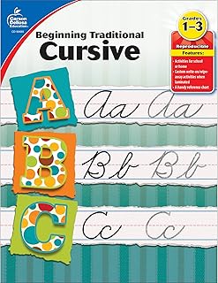 Carson Dellosa Cursive Workbook