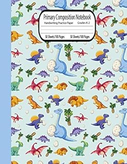 Dinosaur Primary Composition Notebook