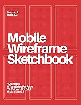 Red Mobile Wireframe Sketchpad