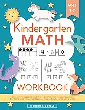 Kindergarten Math Homeschool Workbook