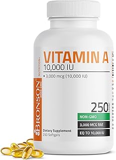 Bronson Non-GMO Vitamin A Softgels